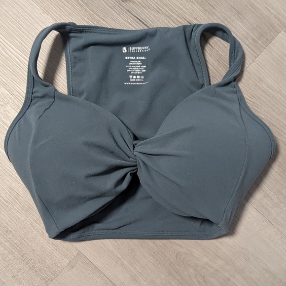 Buffbunny Twisted Curve Sports Bra enchanted Teal - Picture 3 of 6
